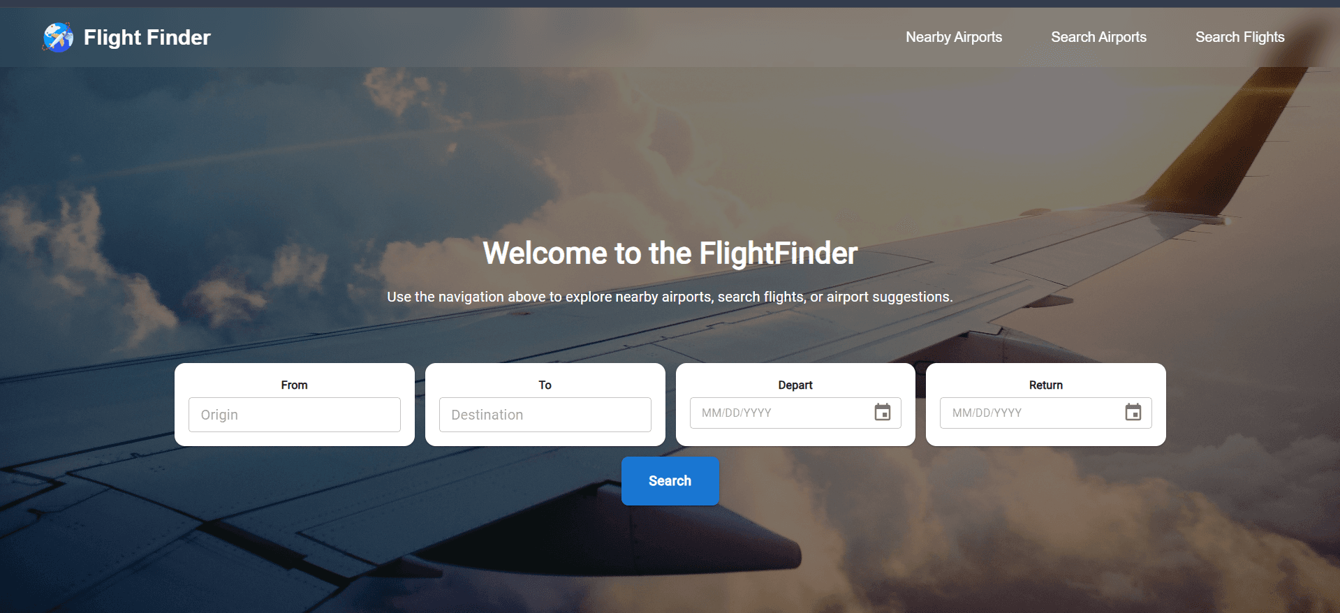 FlightFinder (Full Stack Flight Discovery App) screenshot 5
